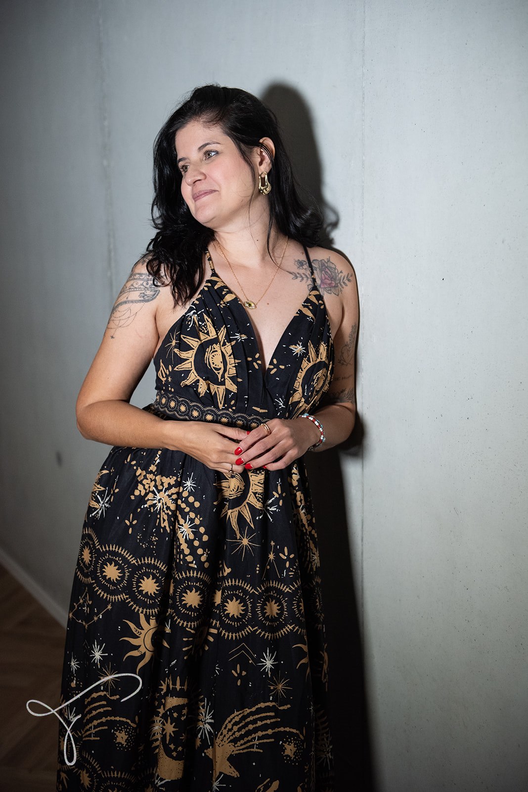 Dani Aguilera sorrindo